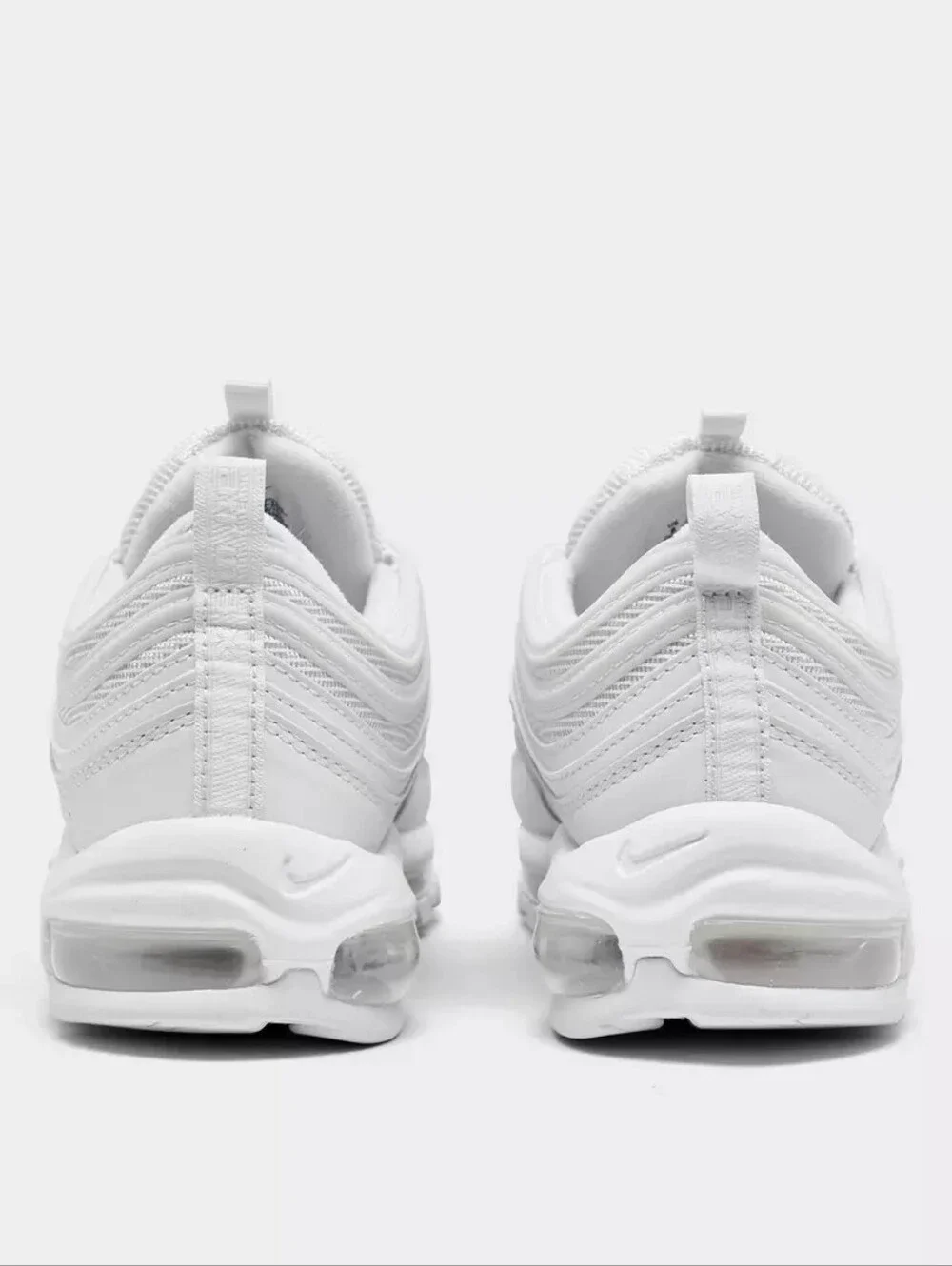 Nike White Air Max 97 Low-Profile Sneakers - Picture 5 of 9